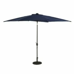 Island Umbrella 10' x 6.5' Rectangular Nassau Market Patio Umbrella with LED Bulb Lights Navy -Deals Patio Umbrellas Store unnamed file 1915