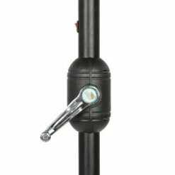 Island Umbrella 9' Mirage II Fiesta Market Patio Umbrella with Solar LED Tube Lights Champagne/taupe -Deals Patio Umbrellas Store unnamed file 1938