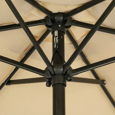 Island Umbrella 7.5' Bistro Market Patio Umbrella Champagne 6 Island Umbrella 7.5' Bistro Market Patio Umbrella Champagne - Image 4