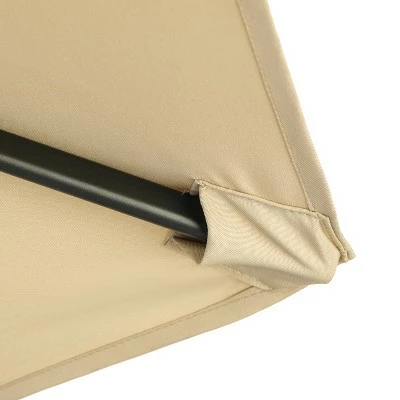 Island Umbrella 7.5' Bistro Market Patio Umbrella Champagne 7 Island Umbrella 7.5' Bistro Market Patio Umbrella Champagne - Image 5