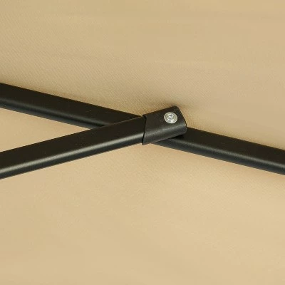 Island Umbrella 7.5' Bistro Market Patio Umbrella Champagne 8 Island Umbrella 7.5' Bistro Market Patio Umbrella Champagne - Image 6