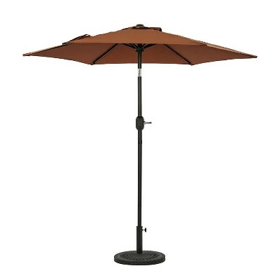Island Umbrella 7.5' Bistro Market Patio Umbrella Champagne 14 Island Umbrella 7.5' Bistro Market Patio Umbrella Champagne - Image 12