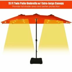Costway 15Ft Patio Double-Sided Solar LED Market Umbrella Crank Base BeigeTanOrangeBurgundy 17 Costway 15Ft Patio Double-Sided Solar LED Market Umbrella Crank Base BeigeTanOrangeBurgundy -Deals Patio Umbrellas Store unnamed file 2023