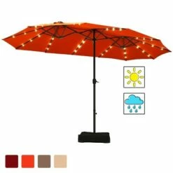 Costway 15Ft Patio Double-Sided Solar LED Market Umbrella Crank Base BeigeTanOrangeBurgundy 21 Costway 15Ft Patio Double-Sided Solar LED Market Umbrella Crank Base BeigeTanOrangeBurgundy -Deals Patio Umbrellas Store unnamed file 2027