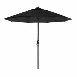 9' Aluminum Auto Tilt Crank Lift Patio Umbrella - California Umbrella Black 31 9' Aluminum Auto Tilt Crank Lift Patio Umbrella - California Umbrella Black -Deals Patio Umbrellas Store unnamed file 2067