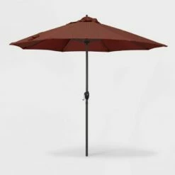 9' Aluminum Auto Tilt Crank Lift Patio Umbrella - California Umbrella Black 36 9' Aluminum Auto Tilt Crank Lift Patio Umbrella - California Umbrella Black -Deals Patio Umbrellas Store unnamed file 2072