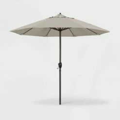 9' Aluminum Auto Tilt Crank Lift Patio Umbrella - California Umbrella Black 39 9' Aluminum Auto Tilt Crank Lift Patio Umbrella - California Umbrella Black -Deals Patio Umbrellas Store unnamed file 2075