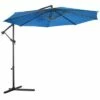 Costway 10' Hanging Umbrella Patio Sun Shade Offset Outdoor Market W/ Cross Base Blue -Deals Patio Umbrellas Store unnamed file 2086