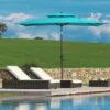 10' x 6.5' Rectangular Double Top Market Umbrella with Crank System & Push Button Tilt - Crestlive Products -Deals Patio Umbrellas Store unnamed file 2116