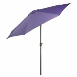 Northlight 9ft Outdoor Patio Market Umbrella with Hand Crank and Tilt - Purple -Deals Patio Umbrellas Store unnamed file 2142