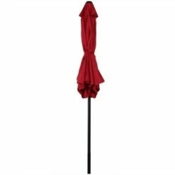 Sunnydaze Decor Sunnydaze Outdoor Aluminum Patio Umbrella with Polyester Canopy and Tilt and Crank Shade Control - 7.5' - Red -Deals Patio Umbrellas Store unnamed file 2171