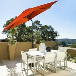 Costway 10 FT Patio Umbrella Patio Market Steel Tilt W/ Crank Outdoor Yard Garden -Deals Patio Umbrellas Store unnamed file 2175