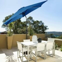 Costway 10 FT Patio Umbrella Patio Market Steel Tilt W/ Crank Outdoor Yard Garden -Deals Patio Umbrellas Store unnamed file 2183