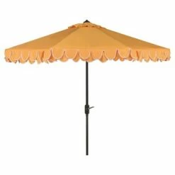 9' Elegant Valance Umbrella - Safavieh Navy / White -Deals Patio Umbrellas Store unnamed file 2200
