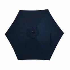 Sunnydaze Decor Sunnydaze Outdoor Aluminum Patio Table Umbrella with Polyester Canopy and Tilt and Crank Shade Control - 7.5' - Blue 15 Sunnydaze Decor Sunnydaze Outdoor Aluminum Patio Table Umbrella with Polyester Canopy and Tilt and Crank Shade Control - 7.5' - Blue -Deals Patio Umbrellas Store unnamed file 2234