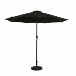 Island Umbrella 9' Mirage II Market Patio Umbrella with Auto-Tilt Black -Deals Patio Umbrellas Store unnamed file 2272