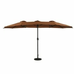 Island Umbrella 15' x 9' Eclipse Dual Market Patio Umbrella Black -Deals Patio Umbrellas Store unnamed file 2311