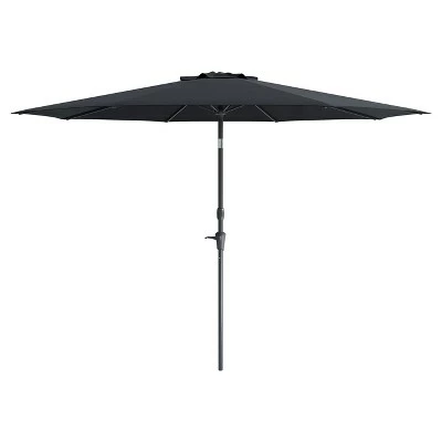 10' Wind Resistant Tilting Patio Umbrella - CorLiving Red 3 10' Wind Resistant Tilting Patio Umbrella - CorLiving Red