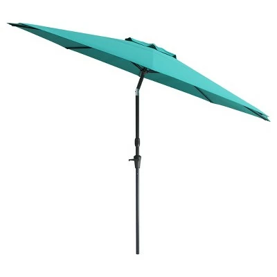 10' Wind Resistant Tilting Patio Umbrella - CorLiving Red 14 10' Wind Resistant Tilting Patio Umbrella - CorLiving Red - Image 12