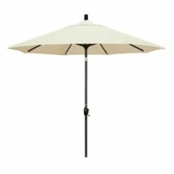 9' Aluminum Push Tilt Patio Umbrella - California Umbrella Natural -Deals Patio Umbrellas Store unnamed file 2366