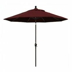 9' Aluminum Push Tilt Patio Umbrella - California Umbrella Natural -Deals Patio Umbrellas Store unnamed file 2372
