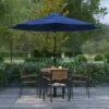 Merrick Lane 9' Round UV Resistant Outdoor Patio Umbrella With Height Lever And 33° Push Button Tilt -Deals Patio Umbrellas Store unnamed file 2382