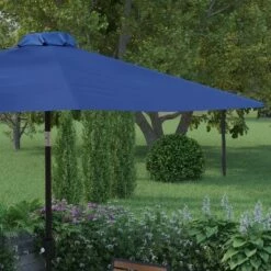 Merrick Lane 9' Round UV Resistant Outdoor Patio Umbrella With Height Lever And 33° Push Button Tilt -Deals Patio Umbrellas Store unnamed file 2384