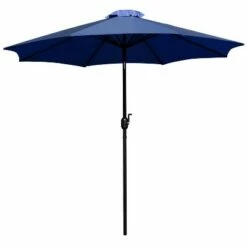 Merrick Lane 9' Round UV Resistant Outdoor Patio Umbrella With Height Lever And 33° Push Button Tilt -Deals Patio Umbrellas Store unnamed file 2386