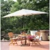 Sunnydaze Decor Sunnydaze Outdoor Rectangle Patio Market Umbrella with Solar LED Lights, Beige -Deals Patio Umbrellas Store unnamed file 2408
