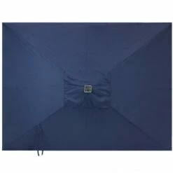 Sunnydaze Decor Sunnydaze Outdoor Rectangle Patio Market Umbrella with Solar LED Lights, Navy Blue -Deals Patio Umbrellas Store unnamed file 2422