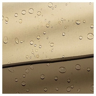 Veranda Offset Patio Umbrella Cover - Light Pebble - Classic Accessories 7 Veranda Offset Patio Umbrella Cover - Light Pebble - Classic Accessories - Image 5