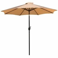 Flash Furniture 9 FT Round Umbrella with 1.5" Diameter Aluminum Pole with Crank and Tilt Function -Deals Patio Umbrellas Store unnamed file 2444