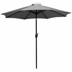 Flash Furniture 9 FT Round Umbrella with 1.5" Diameter Aluminum Pole with Crank and Tilt Function -Deals Patio Umbrellas Store unnamed file 2448