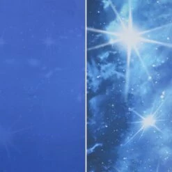 Sunnydaze Decor Sunnydaze Outdoor Aluminum Inside Out Patio Umbrella with Push Button Tilt and Crank - 8' - Blue Starry Galaxy -Deals Patio Umbrellas Store unnamed file 2509