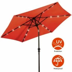 Costway 9FT Patio Solar Umbrella LED Steel Tilt With Crank -Deals Patio Umbrellas Store unnamed file 2536