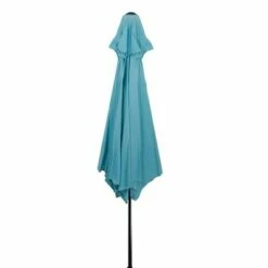 Northlight 9' Outdoor Patio Market Umbrella with Hand Crank and Tilt - Turquoise Blue -Deals Patio Umbrellas Store unnamed file 2544
