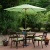 Northlight 9ft Outdoor Patio Market Umbrella with Hand Crank and Tilt, Sage Green -Deals Patio Umbrellas Store unnamed file 2545