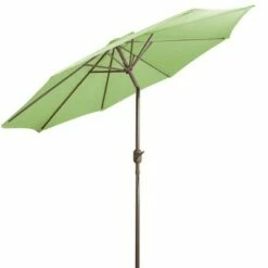 Northlight 9ft Outdoor Patio Market Umbrella with Hand Crank and Tilt, Sage Green -Deals Patio Umbrellas Store unnamed file 2549