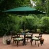Northlight 10' Octagon Outdoor Patio Market Umbrella with Hand Crank - Green -Deals Patio Umbrellas Store unnamed file 2552