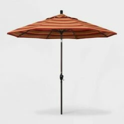 9' Pacific Trail Patio Umbrella Push Button Tilt Crank Lift Sunbrella - California Umbrella Hot Pink -Deals Patio Umbrellas Store unnamed file 2573