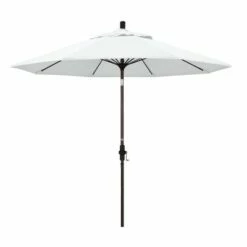 9' Aluminum Collar Tilt Patio Umbrella - California Umbrella White -Deals Patio Umbrellas Store unnamed file 2602