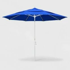 11' Aluminum Collar Tilt Patio Umbrella - California Umbrella Antique Beige