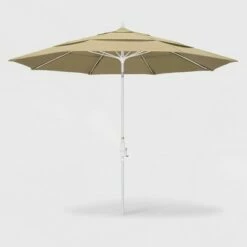 11' Aluminum Collar Tilt Patio Umbrella - California Umbrella Antique Beige -Deals Patio Umbrellas Store unnamed file 2607