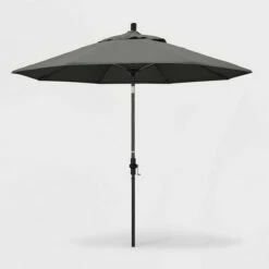 9' Aluminum Collar Tilt Patio Umbrella - California Umbrella Heather Beige -Deals Patio Umbrellas Store unnamed file 2617
