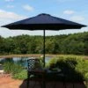 Sunnydaze Decor Sunnydaze Outdoor Aluminum Solution-Dyed Sunbrella Patio Umbrella with Auto Tilt and Crank - 9' - Navy Blue -Deals Patio Umbrellas Store unnamed file 2663