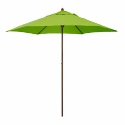 9' x 9' Round Wood Grain Steel Patio Umbrella - Astella Pacific Blue -Deals Patio Umbrellas Store unnamed file 2678