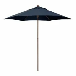 9' x 9' Round Wood Grain Steel Patio Umbrella - Astella Pacific Blue -Deals Patio Umbrellas Store unnamed file 2680