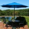 Sunnydaze Decor Sunnydaze Outdoor Aluminum Solution-Dyed Sunbrella Patio Umbrella with Auto Tilt and Crank - 9' - Pacific Blue -Deals Patio Umbrellas Store unnamed file 2684