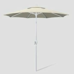 7.5' Aluminum Push Tilt Patio Umbrella - California Umbrella Antique Beige -Deals Patio Umbrellas Store unnamed file 2705