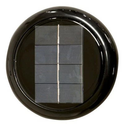 Sunnydaze Decor Sunnydaze Outdoor Patio Umbrella with Polyester Canopy, Solar LED Lights, and Push Button Tilt and Crank - 9' - Red 8 Sunnydaze Decor Sunnydaze Outdoor Patio Umbrella with Polyester Canopy, Solar LED Lights, and Push Button Tilt and Crank - 9' - Red - Image 6